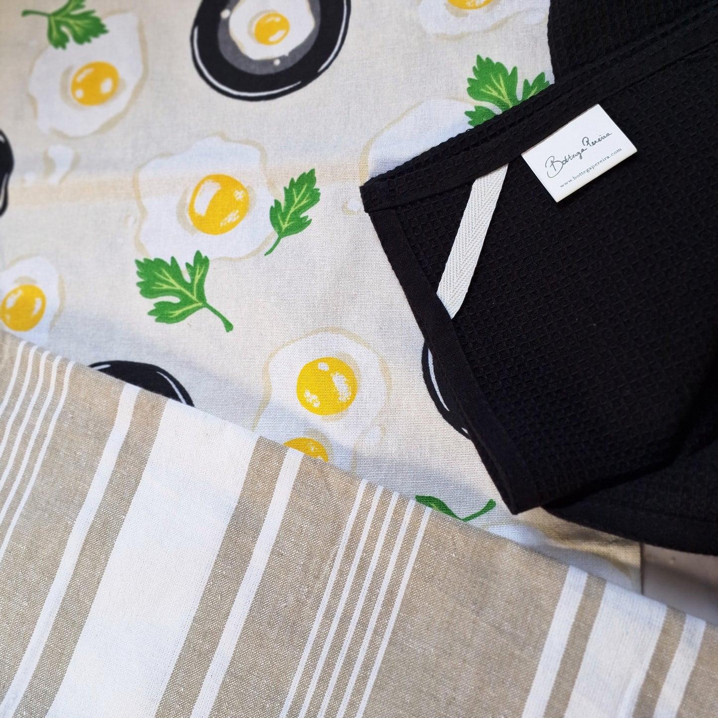 English Breakfast Kitchen Towel set