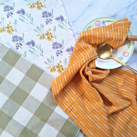 Spring Garden Kitchen Towel