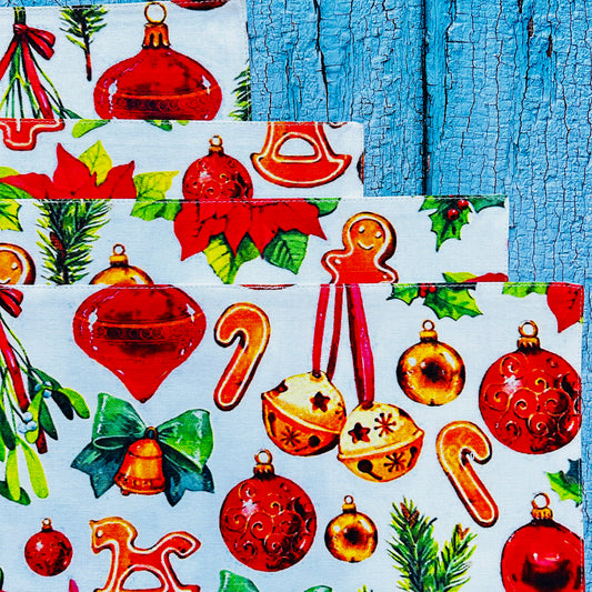 Christmas Jewels Placemat Set