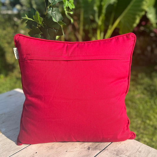 Pink Salmon Cushion Cover