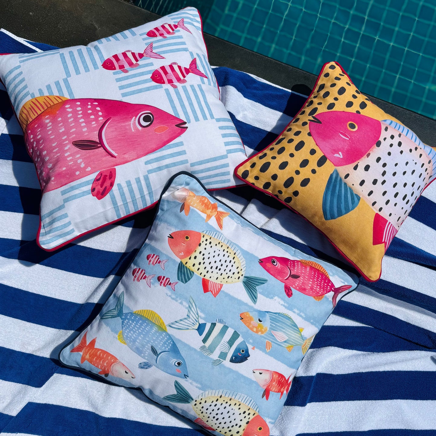 Sea Life Cushion Cover