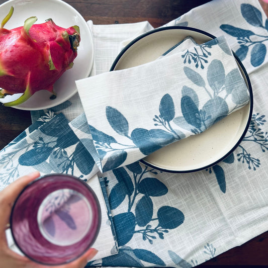 Saphire Garden Napkin Set