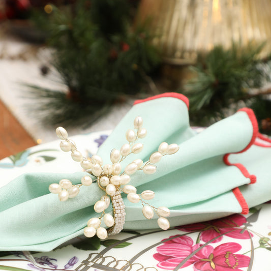 Tahitian Pearl Napkin Rings