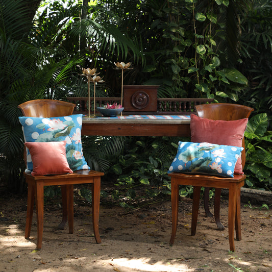 Rose Gold Velvet Cushion Cover