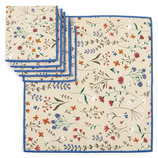 Garden Sketch Cocktail Napkin