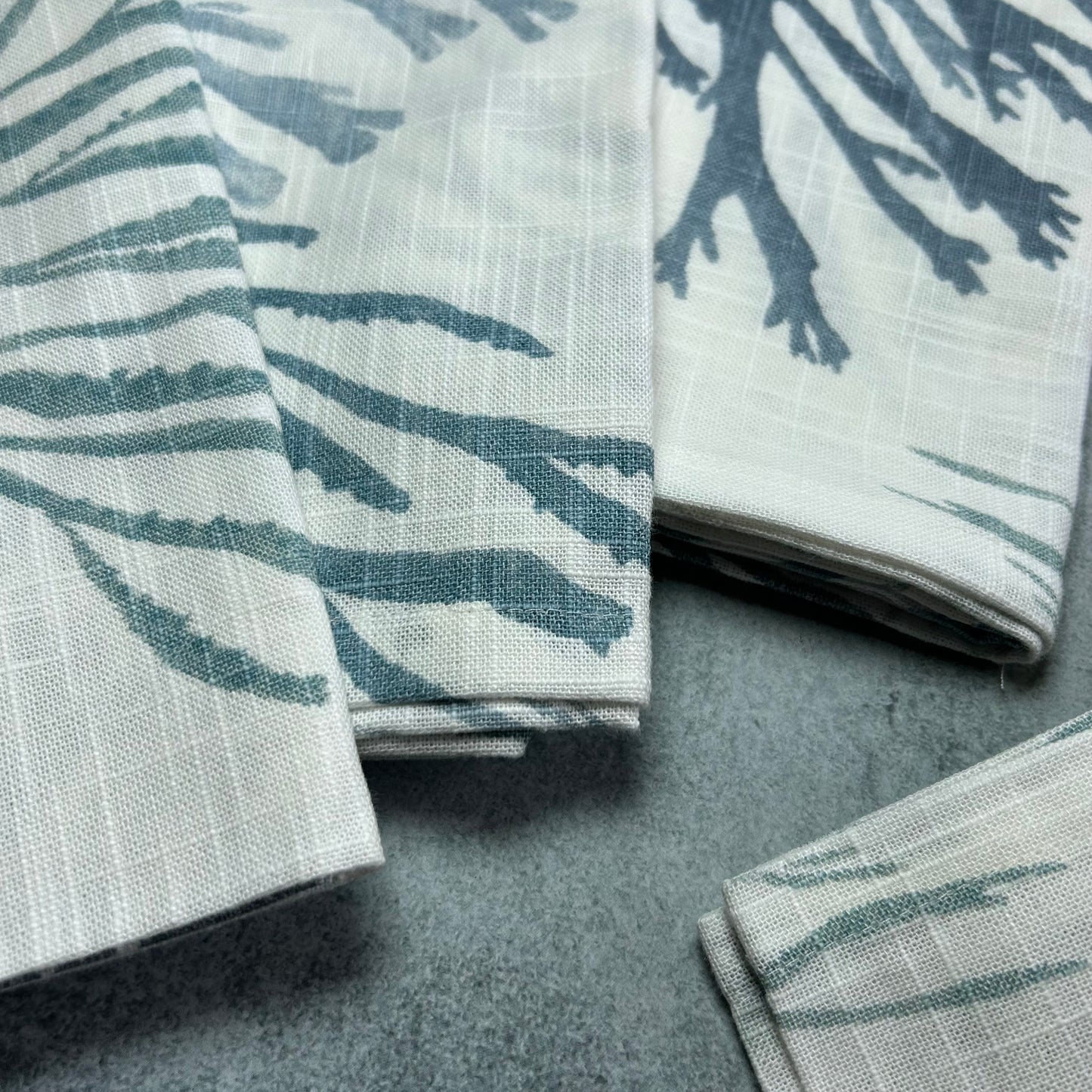 Coral Slub Napkin Set