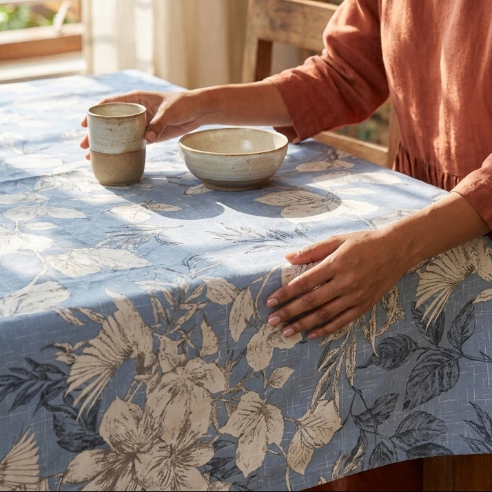 Sprill Resistance Maravelle Ocean Tablecloth