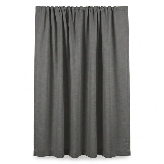 Metropole Curtain - Charcoal