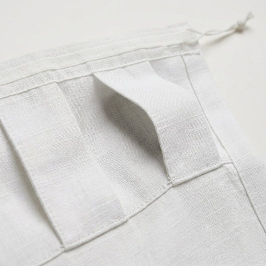 Metropole Curtain -Chalk