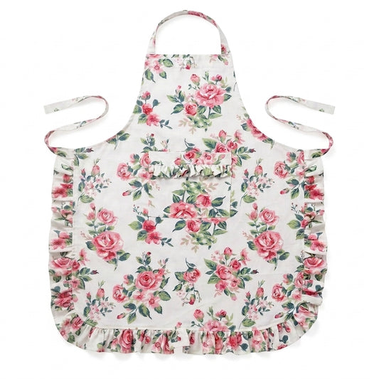 Petal Poetry Frill Apron