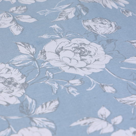Magna Rose Tablecloth - Sky