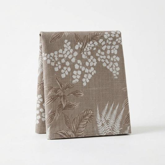 Stain Proof Maria Rust Tablecloth