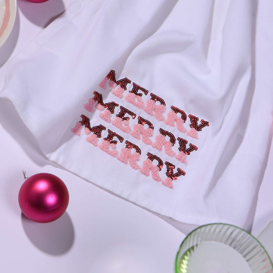 Happy Holidays Kitchen Towel