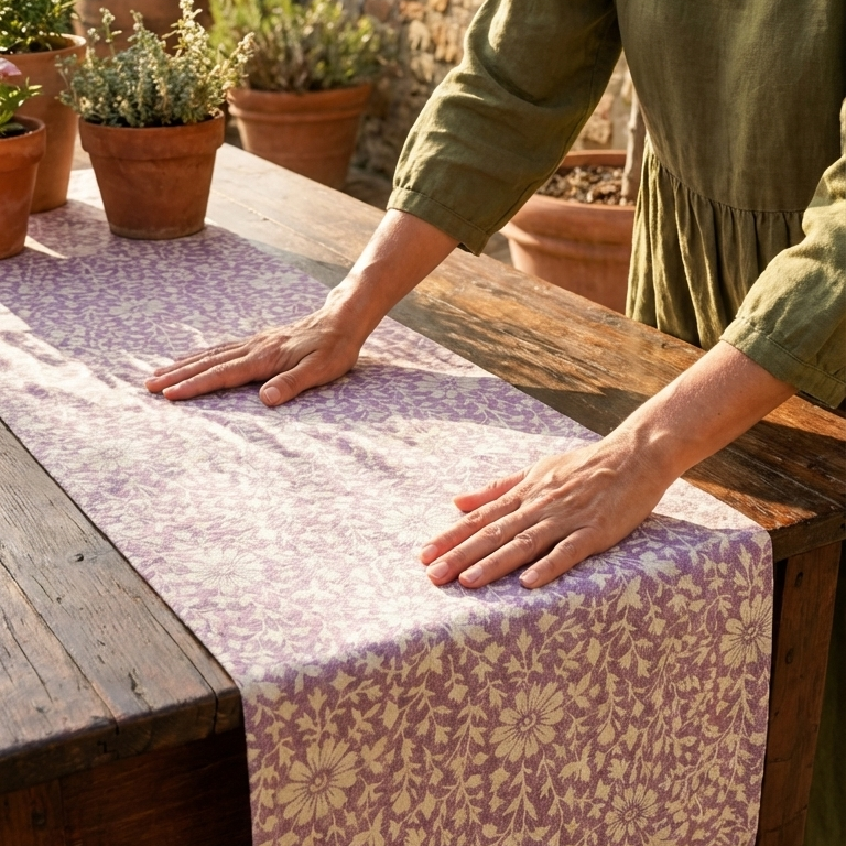 Vintage Bloom - Dusty Rose Runner