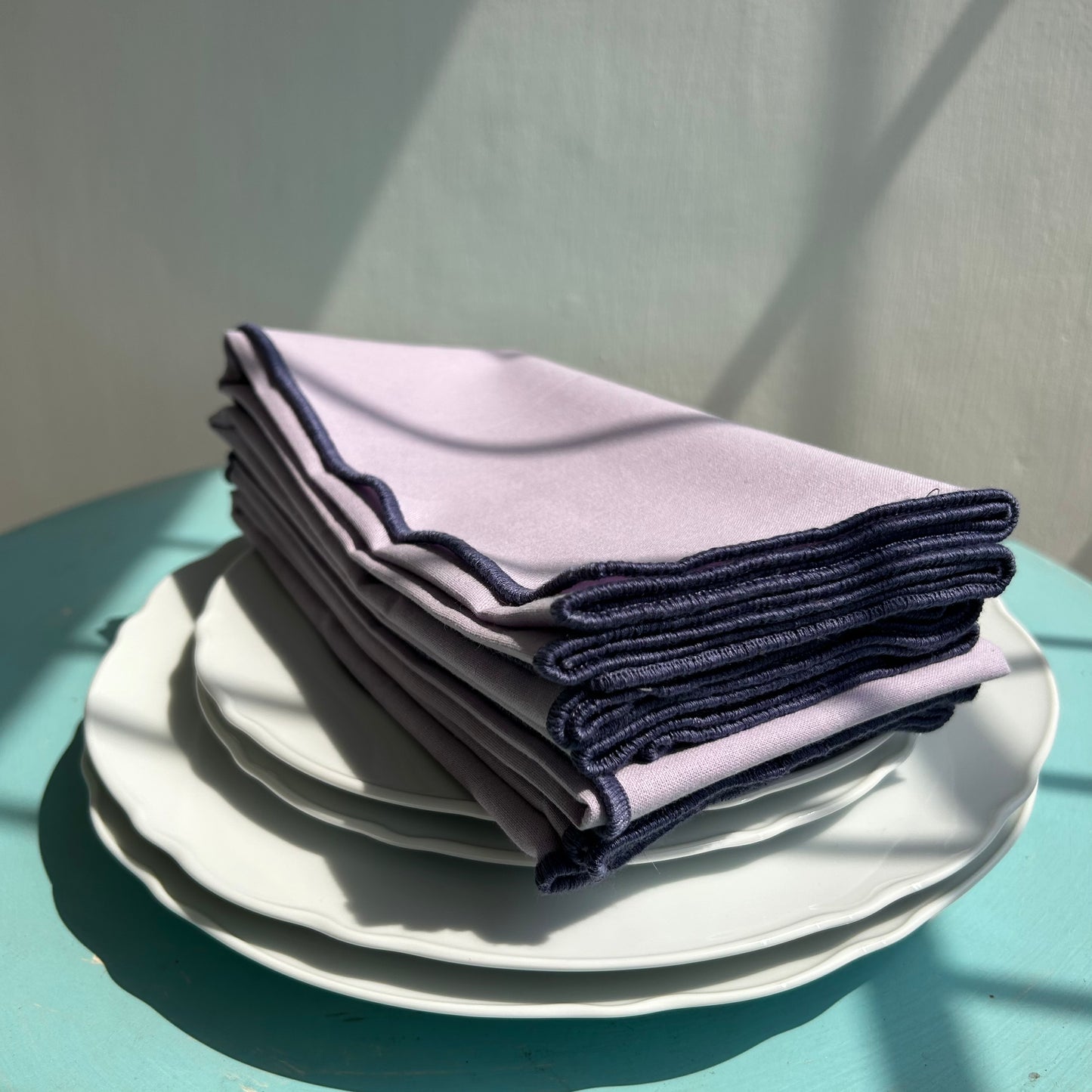 Lesley Cotton Embroidered Napkin