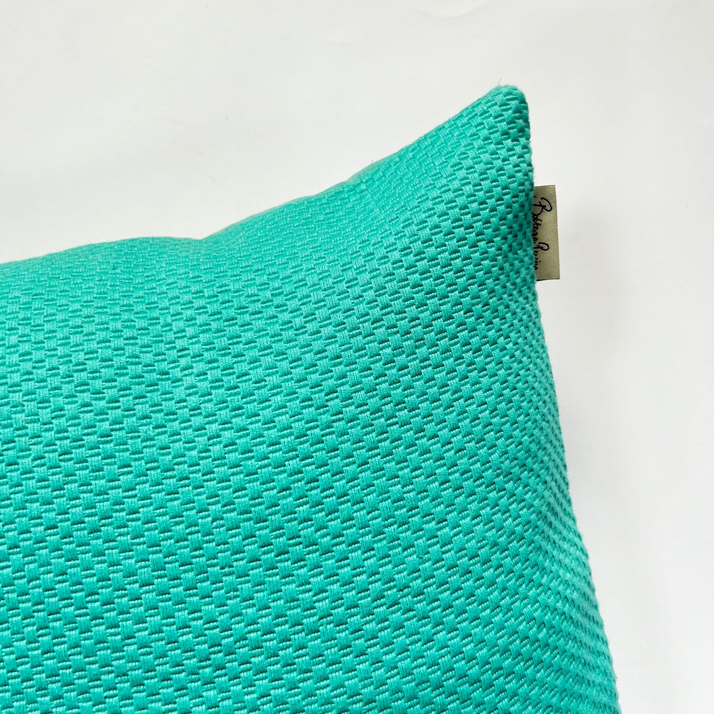 Material Aqua Cushion Cover