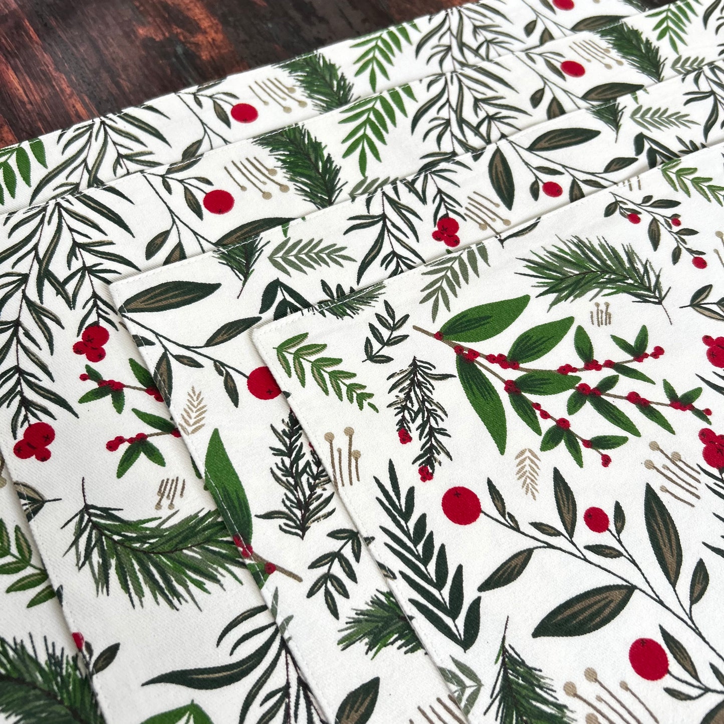 Holly Berry Placemat set