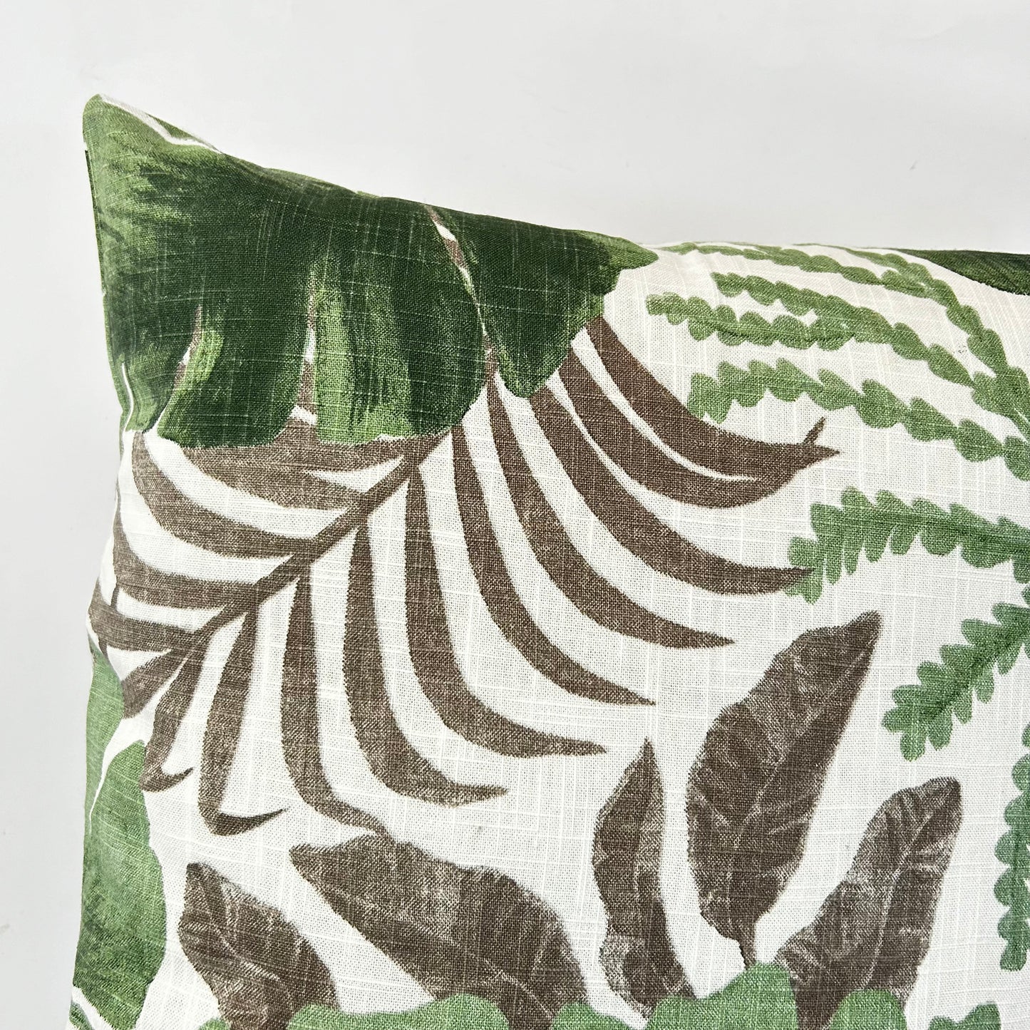 Palm Leaf Cushion Cover