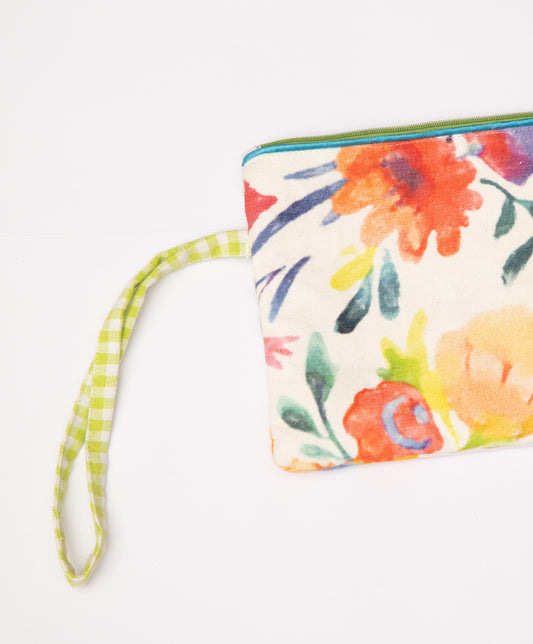 Flora Wristlet Pouchette