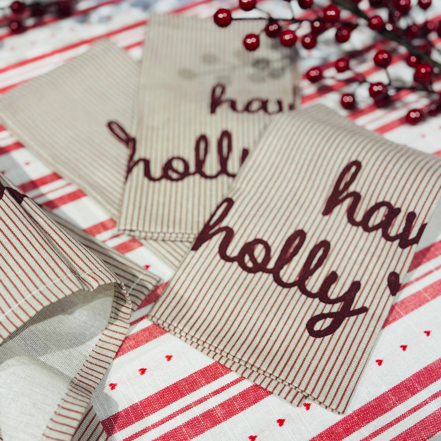 Holly Jolly Napkin