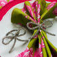 Bow - Silver Napkin rings