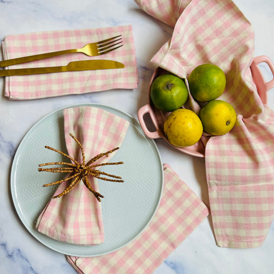 Cheeky Checks Napkin set