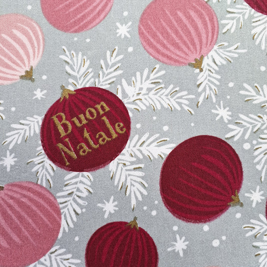 Buon Natale Pink Placemat
