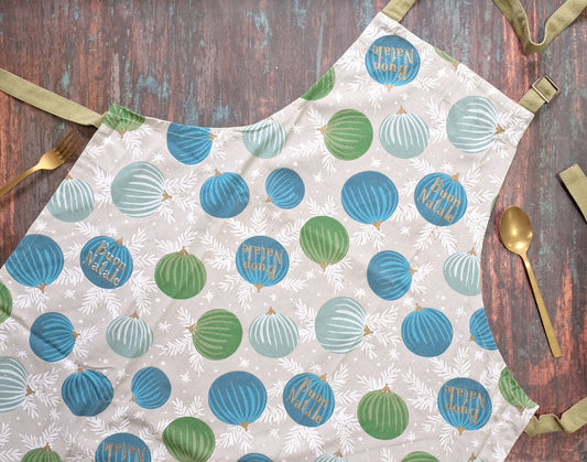 Buon Natale Blue Apron Set