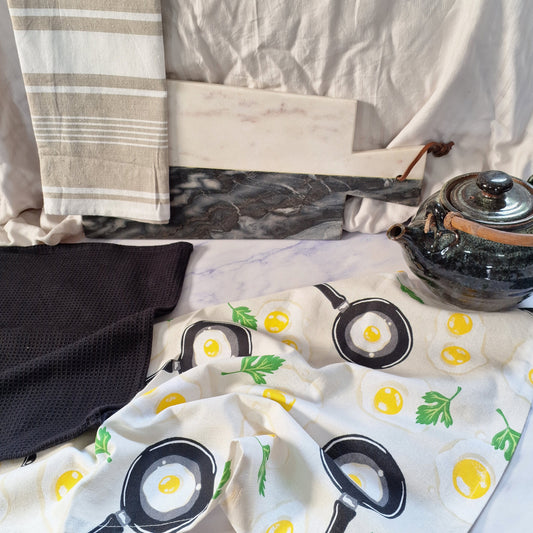 English Breakfast Kitchen Towel set