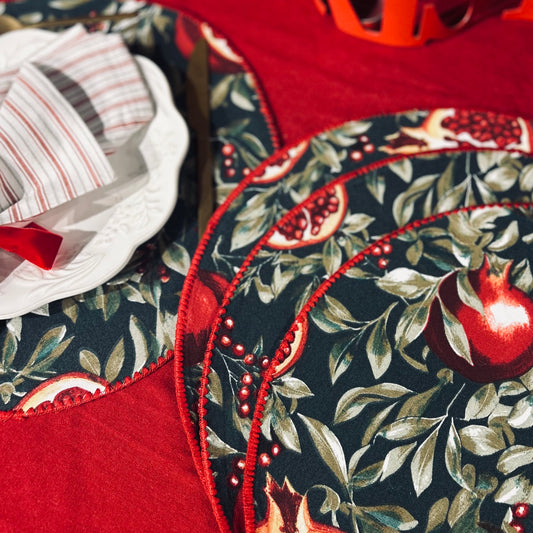 Ruby Harvest Placemat