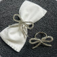Bow - Silver Napkin rings