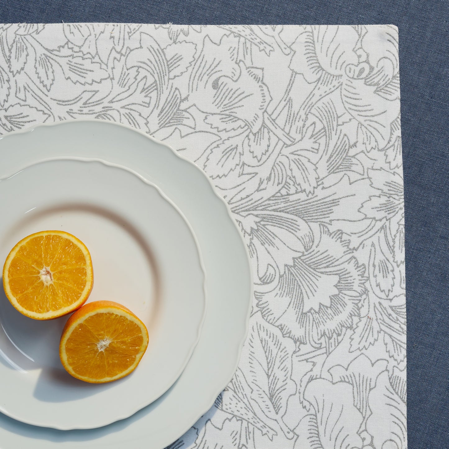 Fiore Silver Placemat