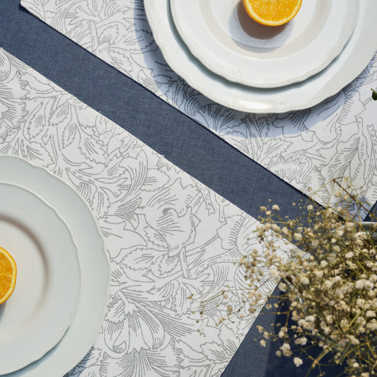 Fiore Silver Placemat
