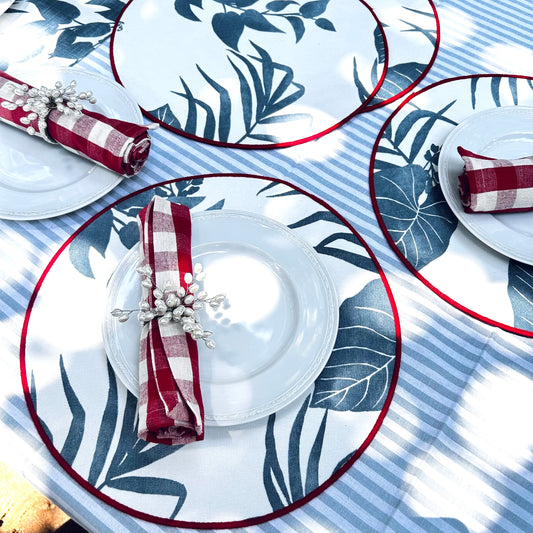 Monstera Placemat Set