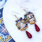 Sicilian Couple - Ceramic Earrings