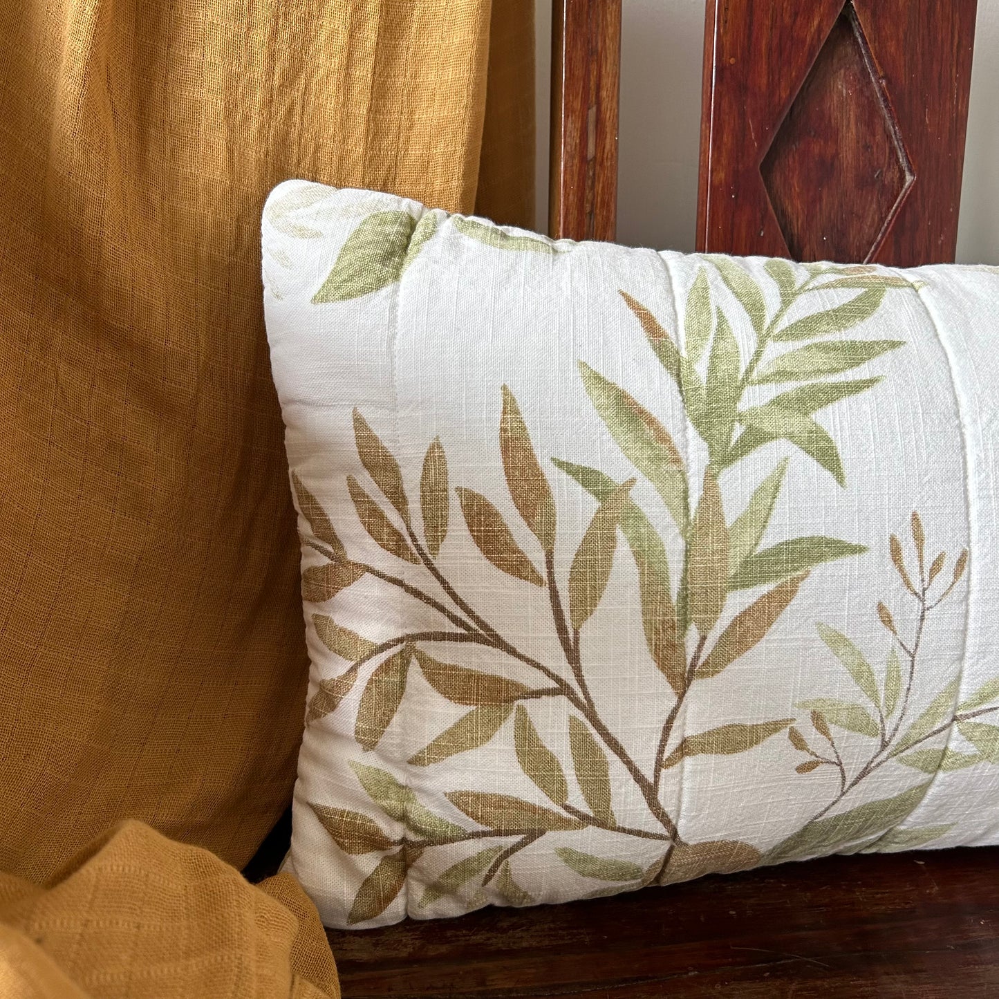 Quilted Front Cushion cover