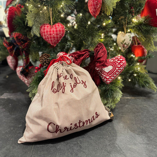 Holly Jolly Santa Sack