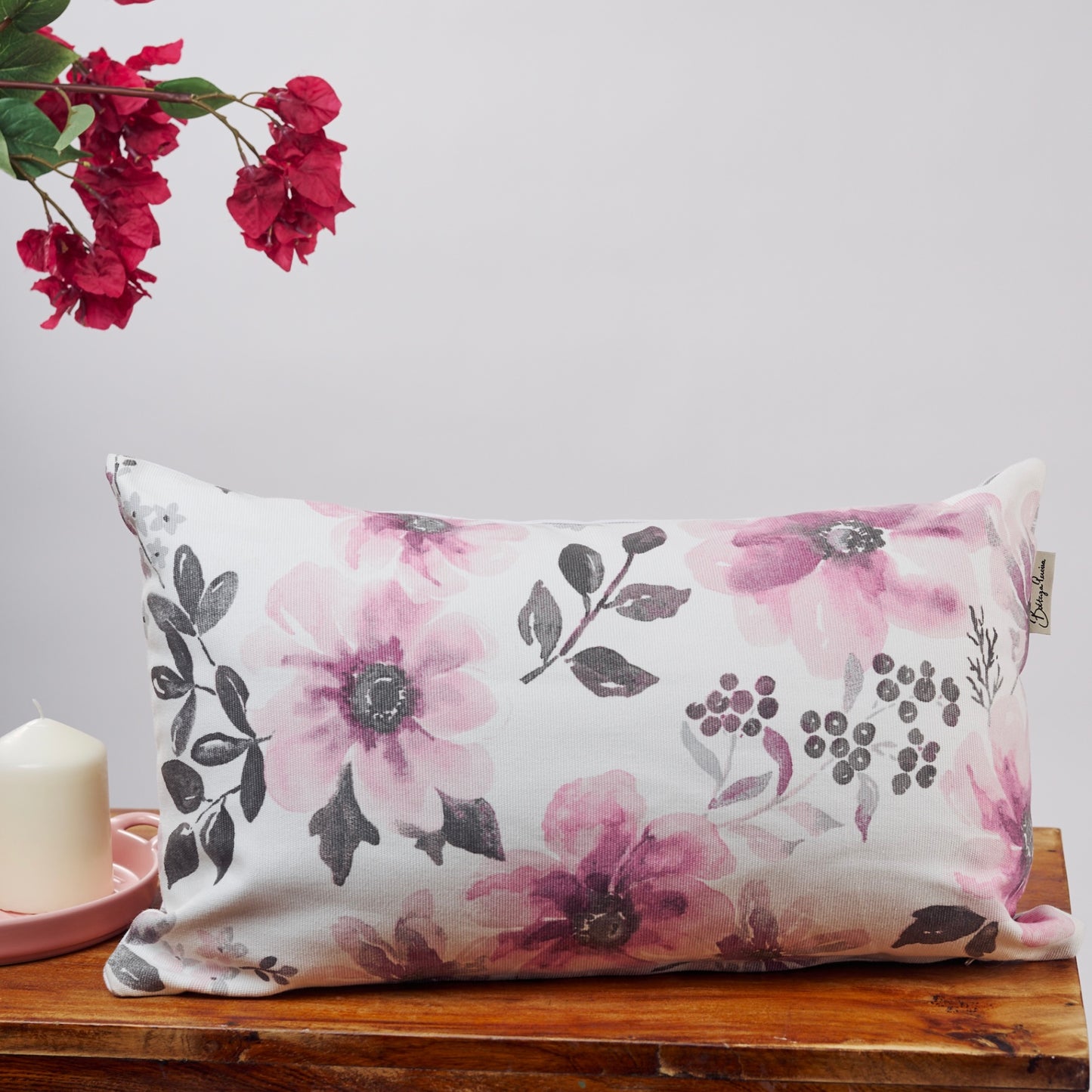 Lavender bloom Cushion Cover