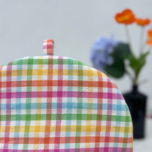 Cheerful Grid Tea Cozy