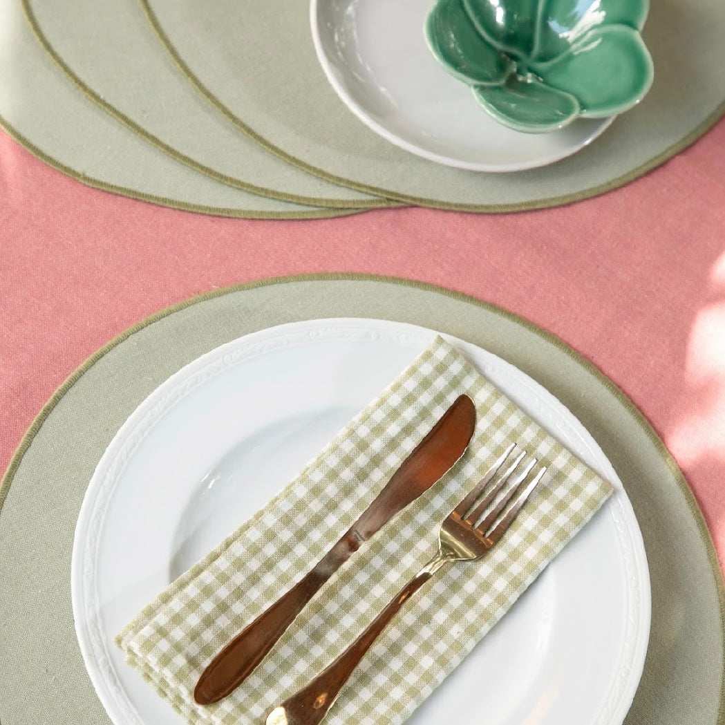 Riviera Mint Placemat set