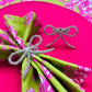 Bow - Silver Napkin rings