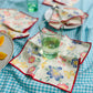 Pixel Petals Cocktail Napkin
