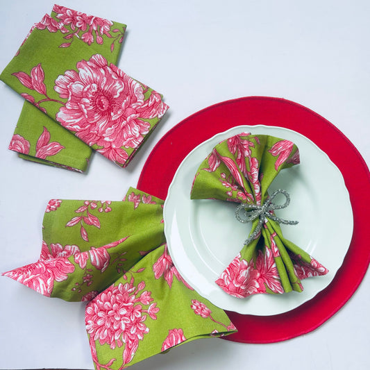 Imperial Bloom Napkin - Cassata