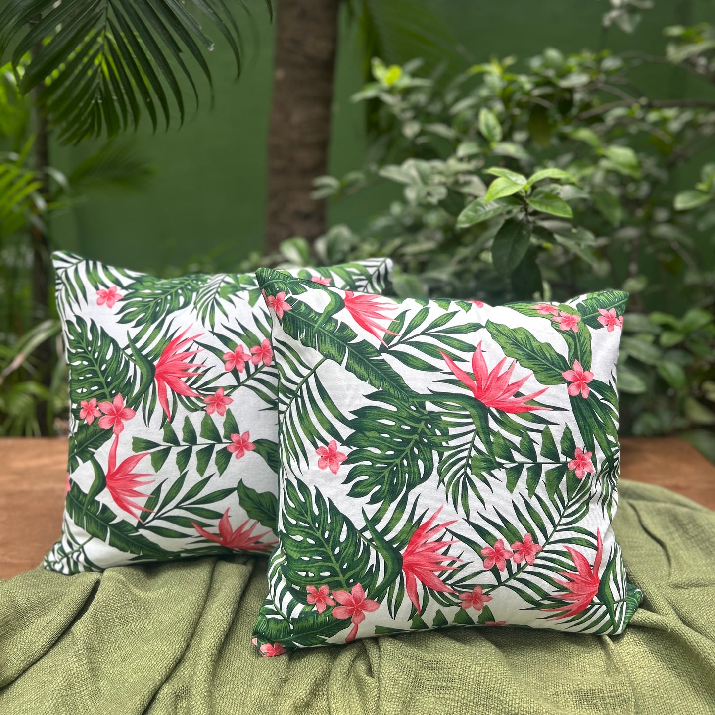 Coastal Bloom Cushion Cover Set