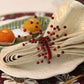 Bobble Red- Napkin Rings (Set of 2)