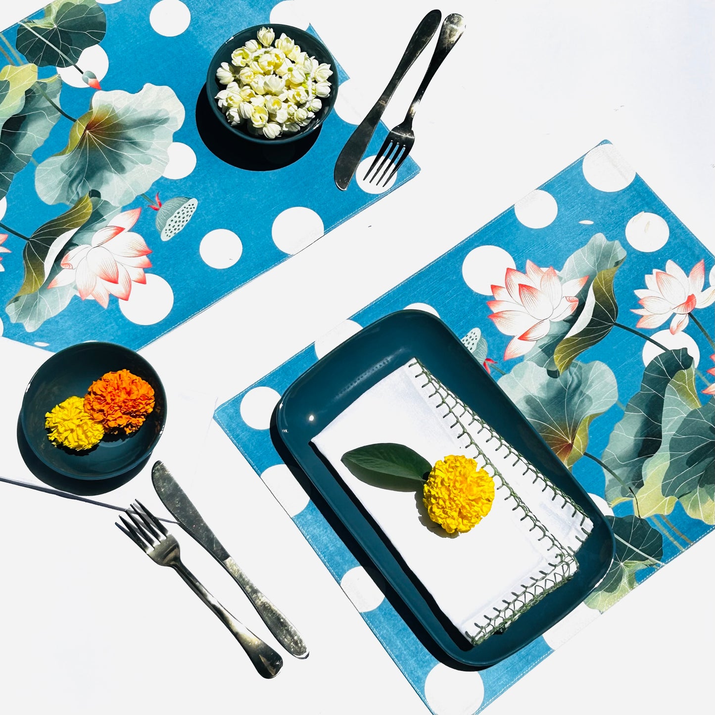 Water Lilly Tablemat set