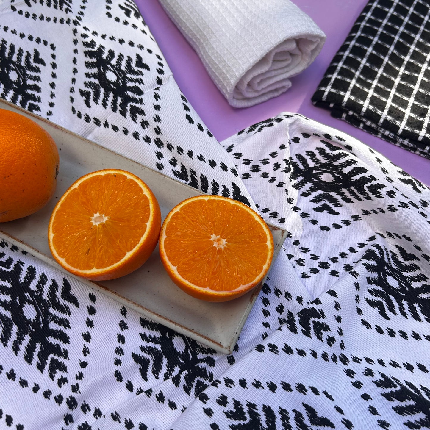 Ikat Kitchen towel set