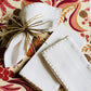 Blanket Stitch Napkin - Gold