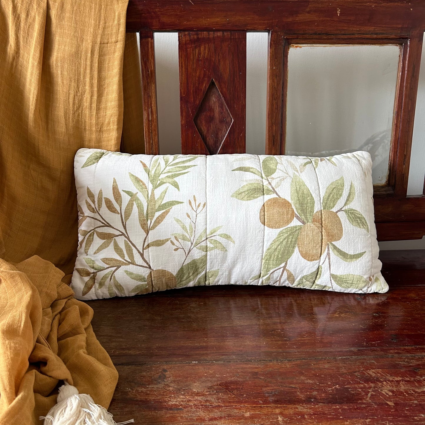 Quilted Front Cushion cover