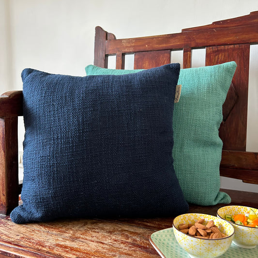 Navy Cushion Cover